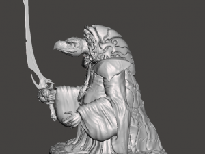 ISPIRATO AL FILM DEL 1982 DARK CRYSTAL CHAMBERLAIN SKEKSIS Modello di stampa 3D