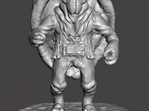 INSPIRED IN THE NEW STAR WARS SERIES AHSOKA THE NOTI ALIEN FIGURE FROM THE PLANET PERIDEA 3D Print Model
