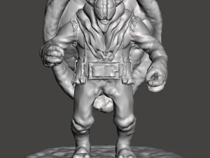 INSPIRED IN THE NEW STAR WARS SERIES AHSOKA THE NOTI ALIEN FIGURE FROM THE PLANET PERIDEA 3D Print Model