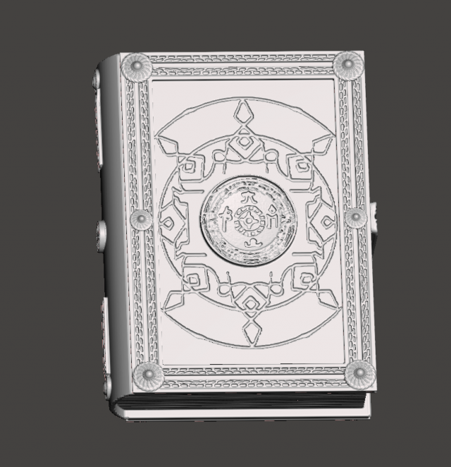 INSPIRED IN THE DOCTOR STRANGE MOVIE THE BOOK OF CAGLIOSTRO 3D प्रिंट मॉडल .c4d .max .obj .3ds .fbx .stl .blend 