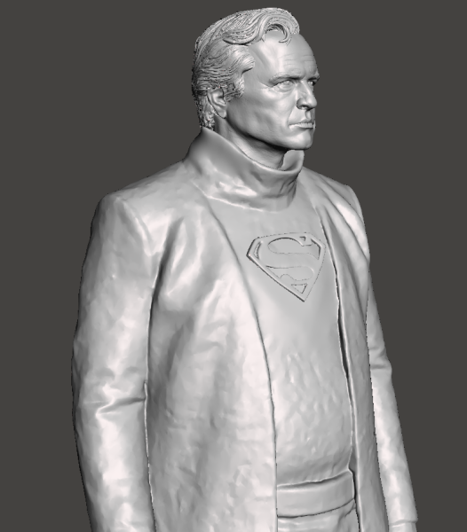 Superman 1978 set de figuras Clark Kent Lois Lane Superman Lex Luthor Jor-El Miss Teschmacher y Modelo de impresión 3D .c4d .max .obj .3ds .fbx .stl .blend 
