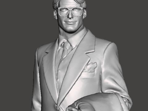 Superman 1978 set de figuras Clark Kent Lois Lane Superman Lex Luthor Jor-El Miss Teschmacher y Modelo de impresión 3D