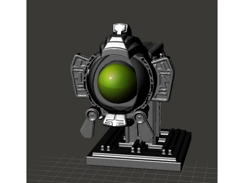 Terinspirasi dari film Flight of the Navigator Trimaxion MAX Model Cetak 3D
