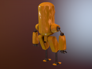 robot guard 3D Model