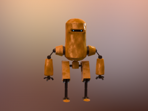 robot guard 3D Model