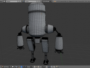 robot guard 3D Model