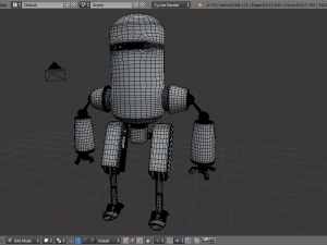 robot guard 3D Model