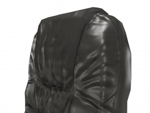 low poly office chair Modelo 3D
