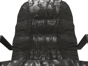 low poly office chair Modelo 3D