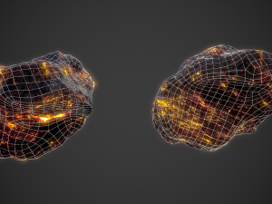asteroids pack 3D 모델