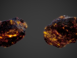 asteroids pack 3D 모델