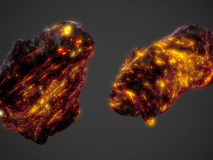 asteroids pack 3D 모델