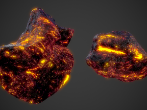asteroids pack 3D Model