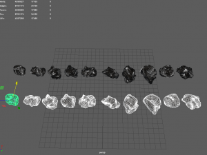 asteroids pack 3D 모델