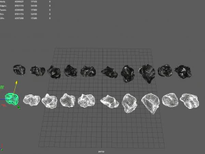 asteroids pack 3D Model
