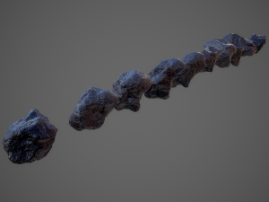 asteroids pack 3D 모델