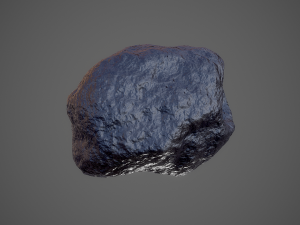 asteroids pack 3D 모델
