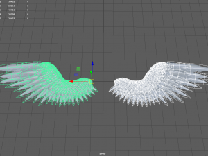angel wings Modello 3D