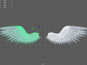angel wings 3D Model