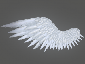 angel wings Modello 3D
