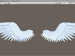 angel wings Modello 3D