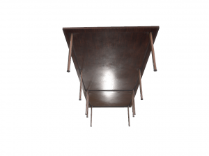 low poly office table 3D मॉडल