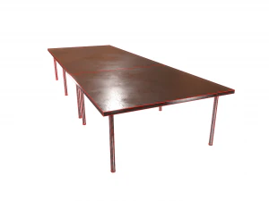 low poly office table 3D Model