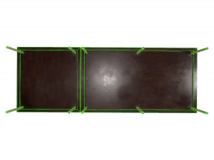 low poly office table 3D Model
