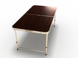 folding table 3D Модель
