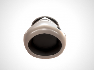 star wars stormtrooper helmet - white plastic Model 3D