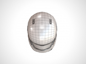 star wars stormtrooper helmet - white plastic Model 3D