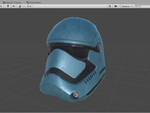 star wars stormtrooper helmet - blue steel Modèle 3D