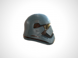 star wars stormtrooper helmet - blue steel Modèle 3D