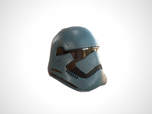 star wars stormtrooper helmet - blue steel Modèle 3D
