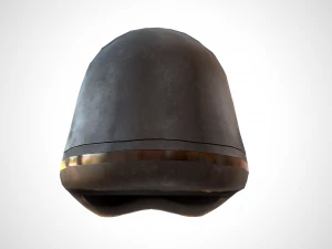 star wars stormtrooper helmet - dark steel 3D Model