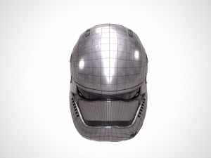 star wars stormtrooper helmet - steel 3D 模型