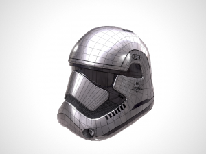 star wars stormtrooper helmet - steel 3D 模型