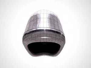 star wars stormtrooper helmet - steel 3D Model