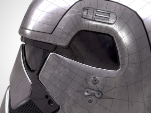 star wars stormtrooper helmet - steel 3D 模型