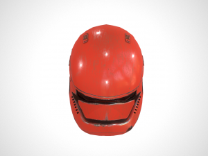 star wars stormtrooper helmet - red steel 3D-Modell