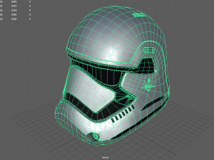 star wars stormtrooper helmet 3D Модель