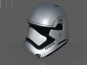 star wars stormtrooper helmet 3D Модель