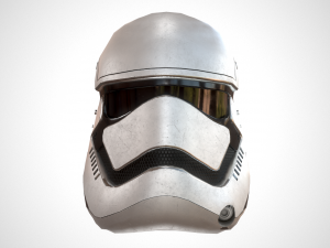 star wars stormtrooper helmet 3D Модель