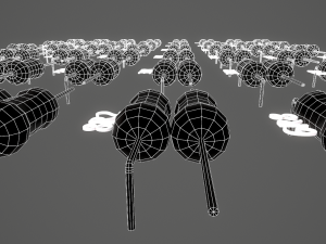 set of resistors Model 3D