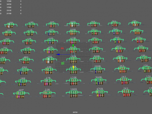 set of resistors Model 3D