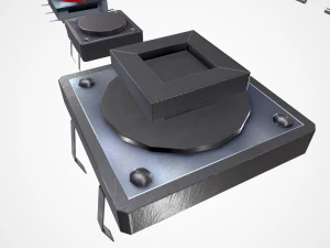 electronic components 3D Model