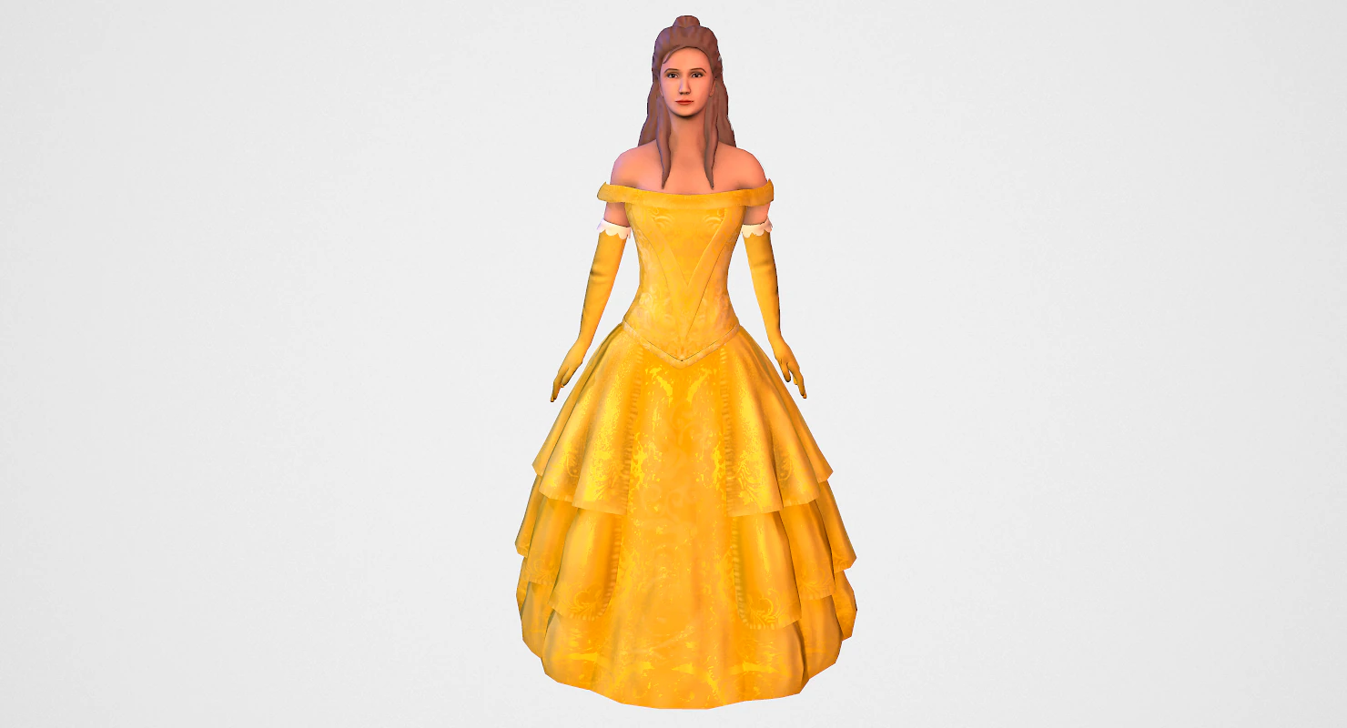 the beauty 3D Model .c4d .max .obj .3ds .fbx .stl .blend 
