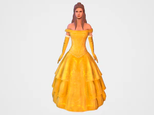 краса 3D Модель