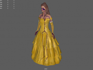 the beauty 3D Model