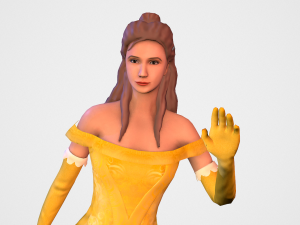 the beauty 3D Model